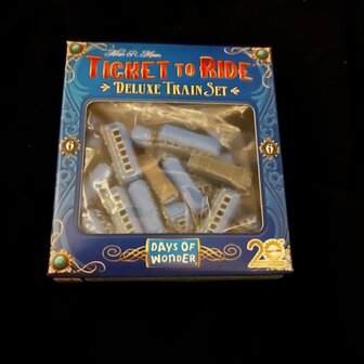 Ticket to Ride deluxe treinset 20ste verjaardag 