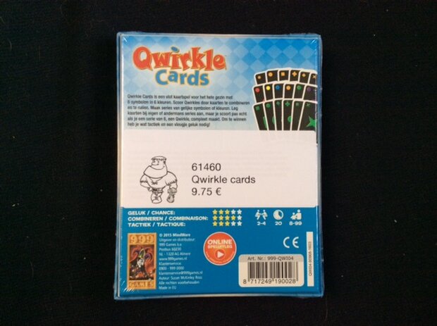 Qwirkle Cards achterkant