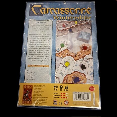 Carcassonne Wintereditie en Peperkoekman Spellenreus